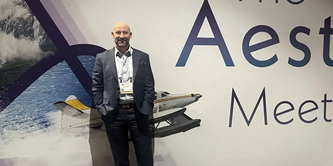 Dr. Colton McNichols at The Aesthetic Meeting 2024